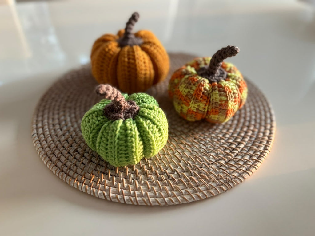 Crochet Pumpkin Decorations